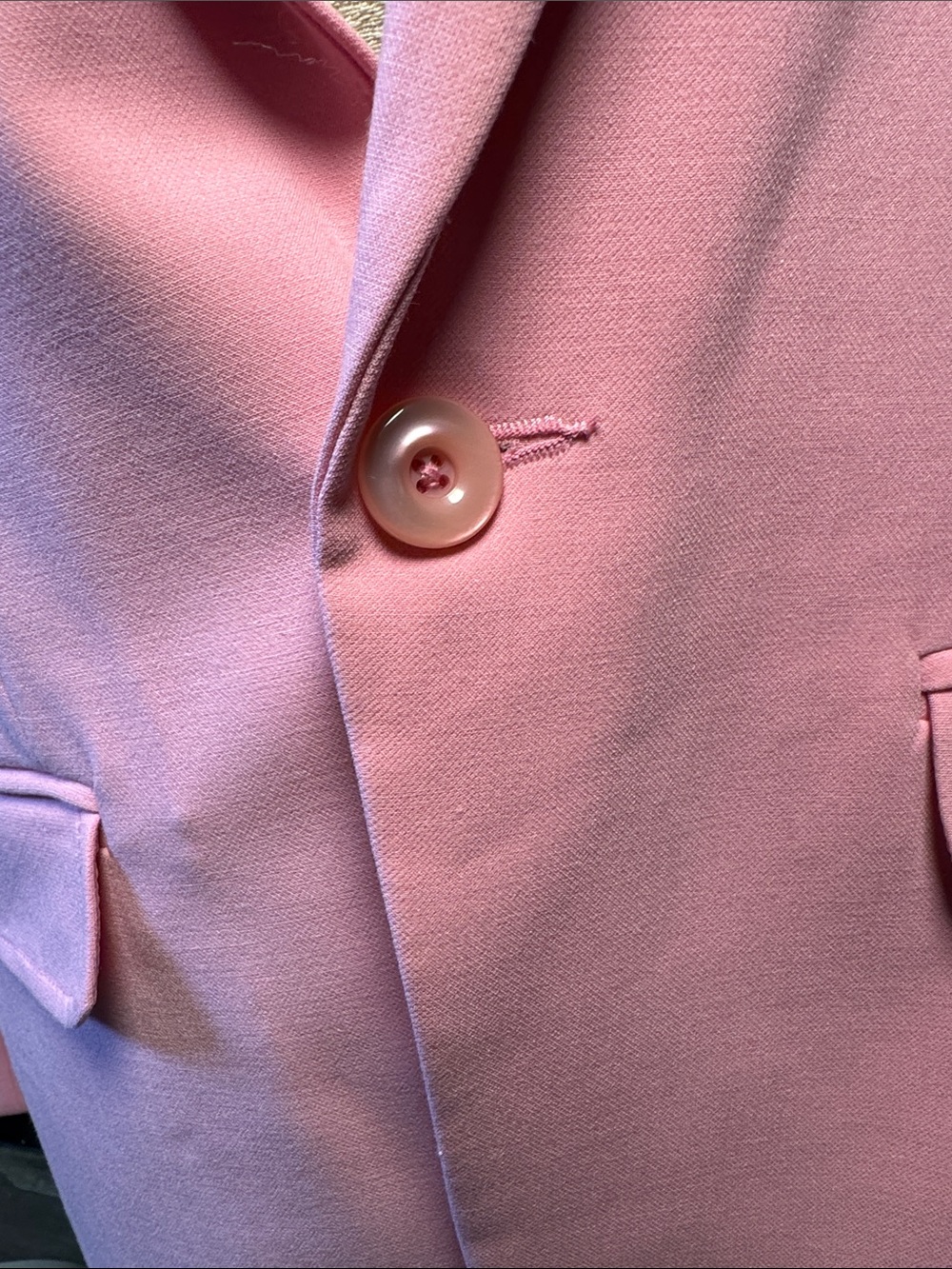 Trina Turk Pink Single-Button Blazer with shorts 12 jacket 10 shorts - Picture 6 of 7